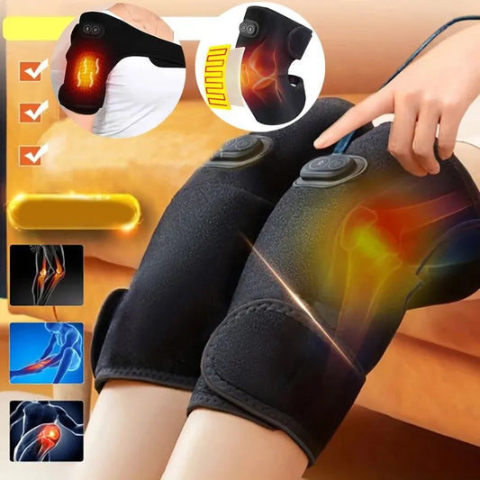 Heating Kneepads & Shoulder Massage